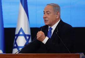 Tomorrow's piece in @ScotNational and @heraldscotland is on whether Netanyahu will politically survive a new crisis and how much of it is his own making - check it out if you can. Pic: Reuters