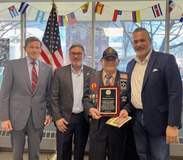 I am deeply honored to celebrate America's Borinqueneers like Celestino Cordova. I was proud to lead the effort to recognize their bravery & skill with the Congressional Gold Medal.