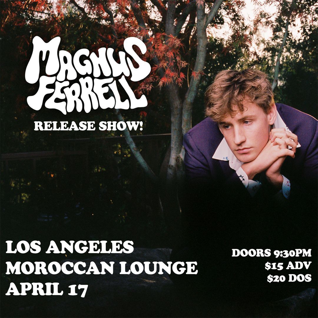 🎶 Get ready to groove with Magnus Ferrell at the Moroccan Lounge on April 17th, 2024! 🕺 Don't miss out on this electrifying performance! Secure your tickets now and let's make it a night to remember! 🎫 #MagnusFerrell #MoroccanLounge #LiveMusic #Concert #Tickets #April17th 🎶