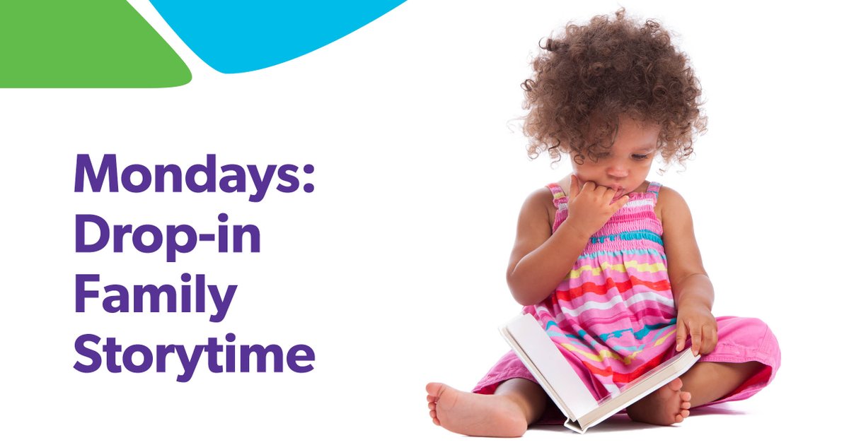 Are you looking for a storytime for young children, but need some flexibility? Join us on Mondays at 11 AM for Drop-In Storytime at the Downtown library! Stories, songs and more will keep kids of all ages engaged. ow.ly/4vNc50RfsgJ