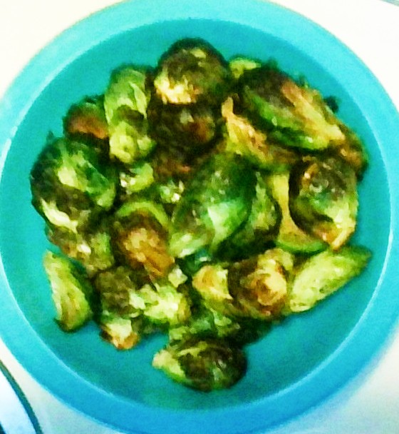 Caramelized Roasted Brussels Sprouts 🥰
