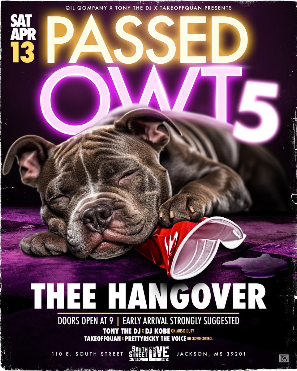 TONIGHT 🐶 #PassedOWT5 🏁