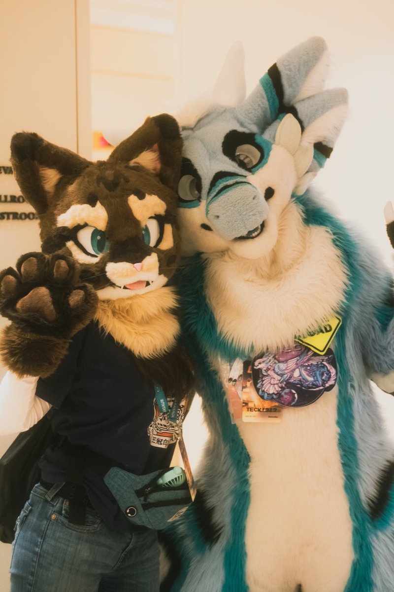 QueenClam1's tweet photo. GSFC 2024 was a blast!!! 
Pic taken with @dragon_teck https://t.co/MB9IYDb5sN