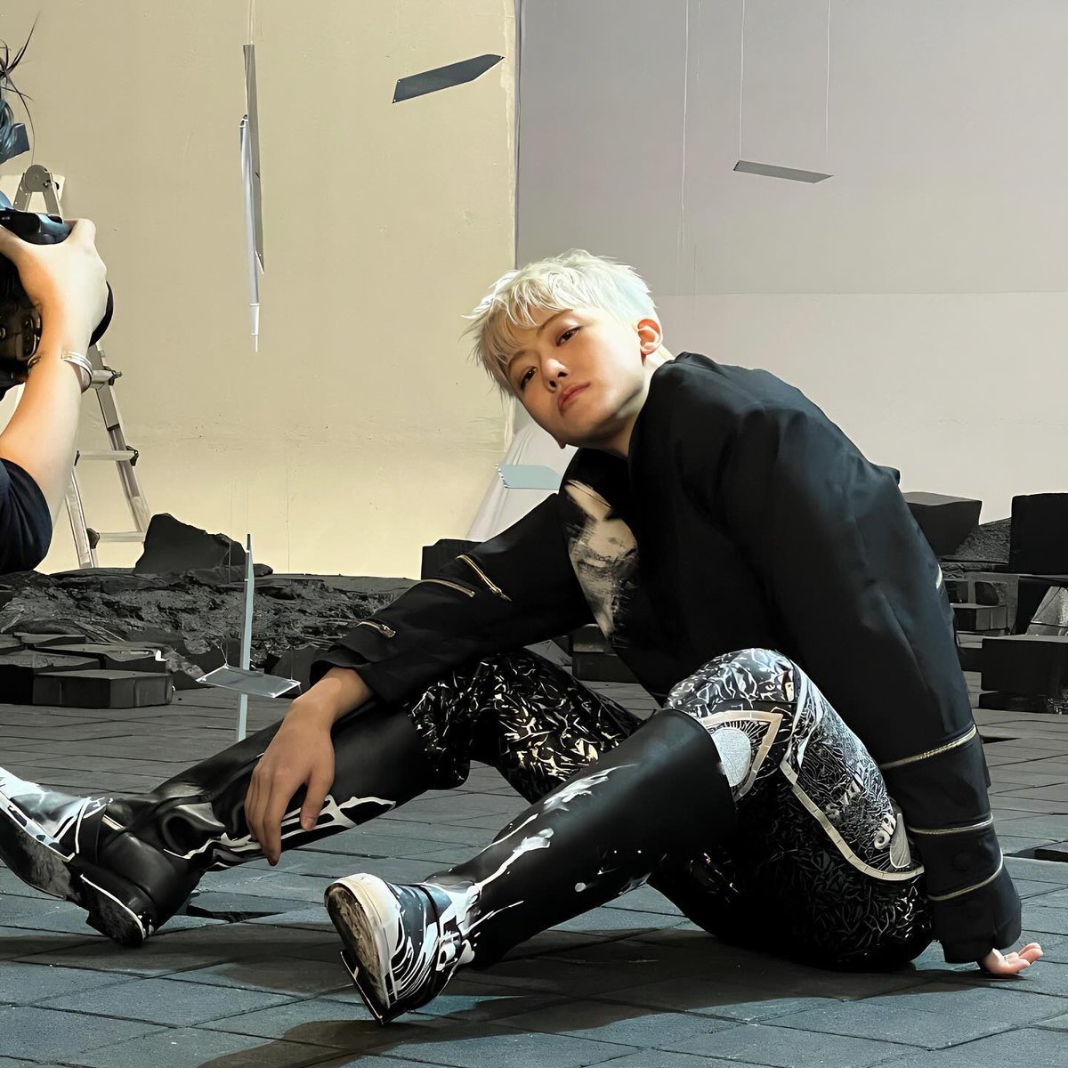 Posed in front of the camera is my specialty.