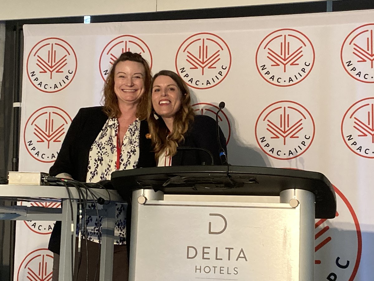 NPsinCanada's tweet photo. NP Jennie Partridge and NP Cheryl Zibell talk about innovative utilization of NPs to enhance emergency department care. The model they have created to help with ER care offers an exciting shift in how we think about NPs and ER teams.

#npac2024 #npmomentum #ipdynamisme #aiipc2024 https://t.co/r4zyzFWEYk