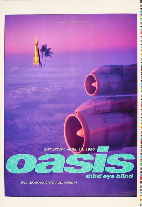 scyhodotcom's tweet photo. On April 13th 1996 Oasis played at the Bill Graham Civic Auditorium in San Francisco, USA.  

Listen to a bootleg of the gig in the link below.

https://t.co/vXfCFbVfWi https://t.co/I02qrJVPNZ