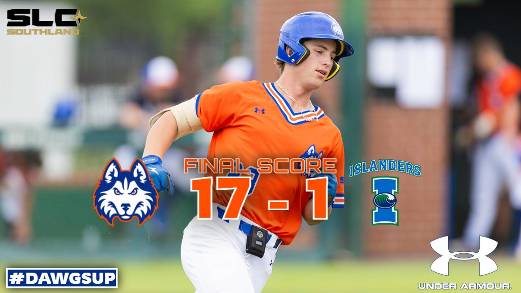 Huskies win big on the island! That's 3️⃣ series wins in a row for @HCUHuskiesBSB and the Huskies go for the sweep tomorrow! #DawgsUp