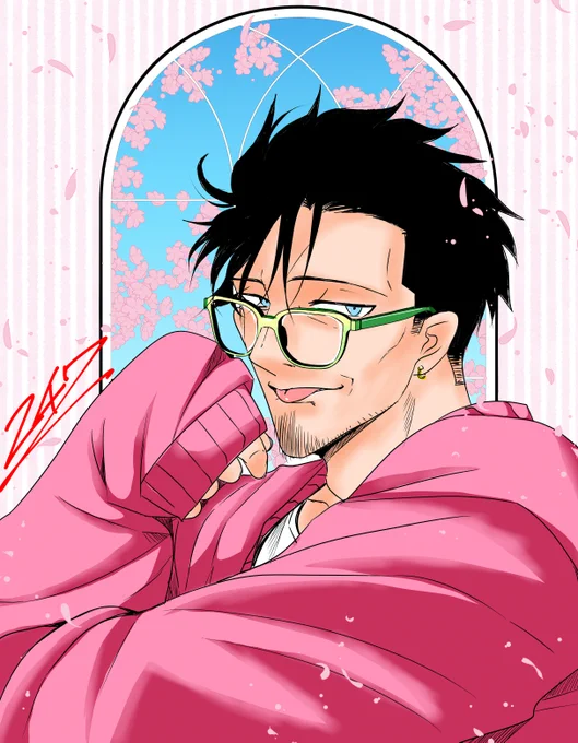 おはようございますやさしい持ち込みに滑り込みでタグつけて投稿してみた見返したけど自分では納得のいく漫画になっていると自己納得できたので次に進めそうです新しいネームも考えるのと、今回の原稿はどっかに直接持ち込みします #これを見た人はピンクの入った画像を貼れ めっちゃピンク! 