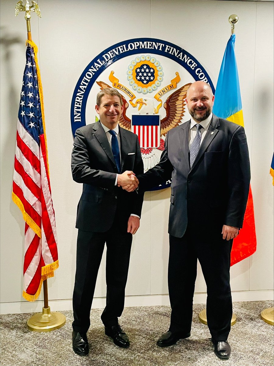 Enjoyed meeting Moldovan Minister of Energy @VictorParlicov yesterday to discuss how @DFCgov can further help 🇲🇩 diversify its energy sector.  I’m proud that DFC’s risk insurance played a key role in helping the country turn away from Russian gas.