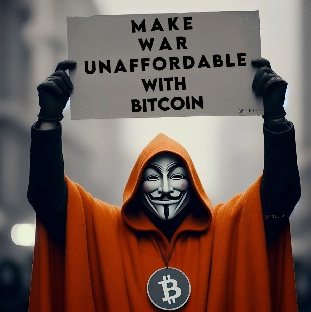 Make War Unaffordable with #Bitcoin

☮️🕊️
