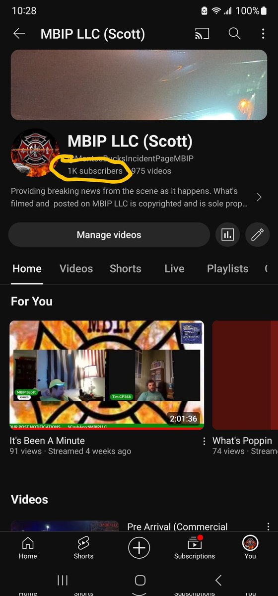 LlcMbip's tweet photo. FAM we did it. We hit 1K Subscribers.
Thank You so much for believing in me and the MBIP LLC Family......
One person who I can't thank enough is @BunniHopper1 for always sharing my channel out..... #wehit1K #YouTube #mbip https://t.co/vyViJ8j65p