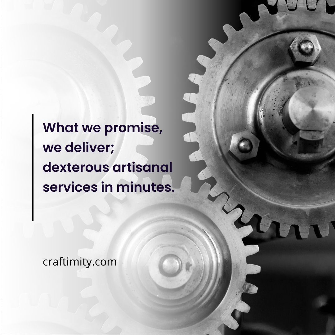 craftimity_'s tweet photo. Get any artisan service in minutes. Try Craftimity for ease and quality.

 #artisan #carpenter #baker #electrician #mechanic #plumber #phonerepair #interiordesigner #creativity https://t.co/7pboEzqyay
