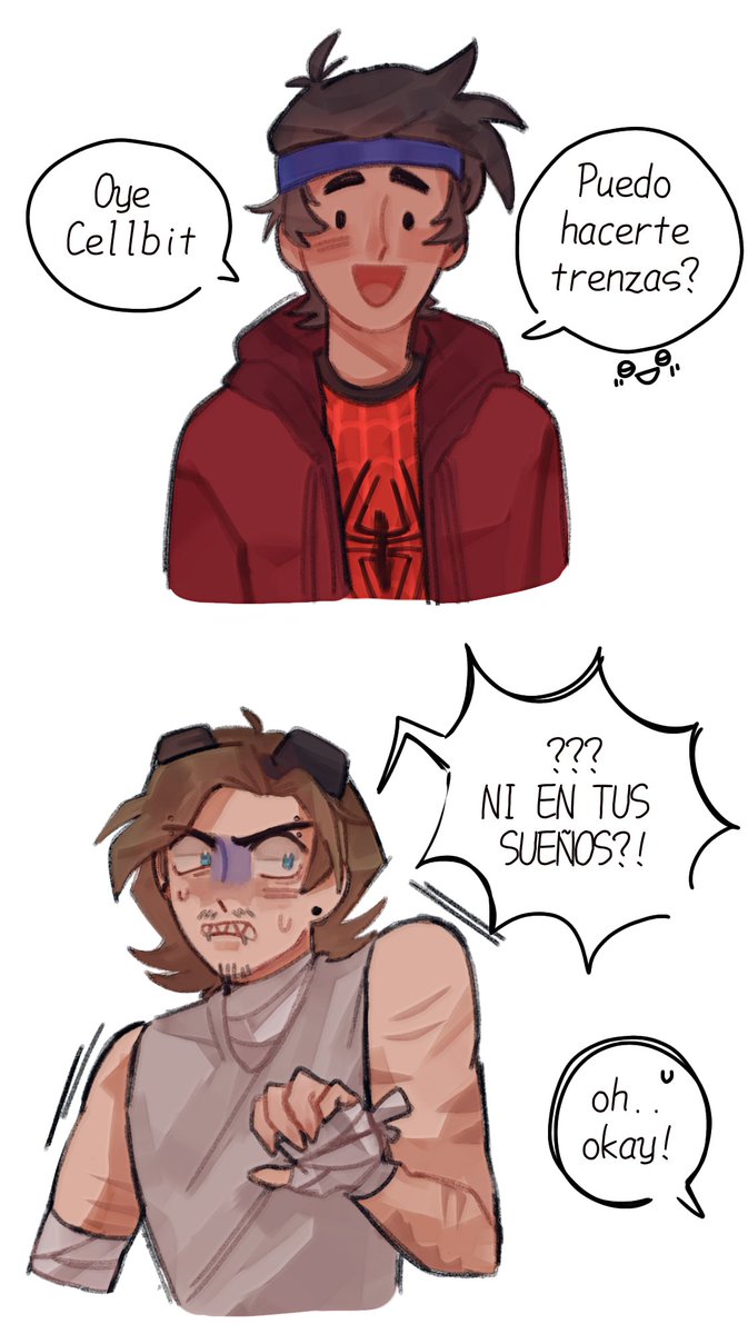 Tete0325's tweet photo. Comic fanart del comic d Lumaca porq soy fan ❤️‍🔥 NO SE PORQ ESTE CONTEXTO pero that's all
ESTOS TILINES porque amo la dinámica FUFU (NS cuál es pero m parece super cute
Y así todos los créditos a Don @mr_lumaca1 ❤️‍🔥🎉❤️‍🔥🎉❤️‍🔥
#guapoduofanart #guapoduoau https://t.co/5ZL24p6SJN