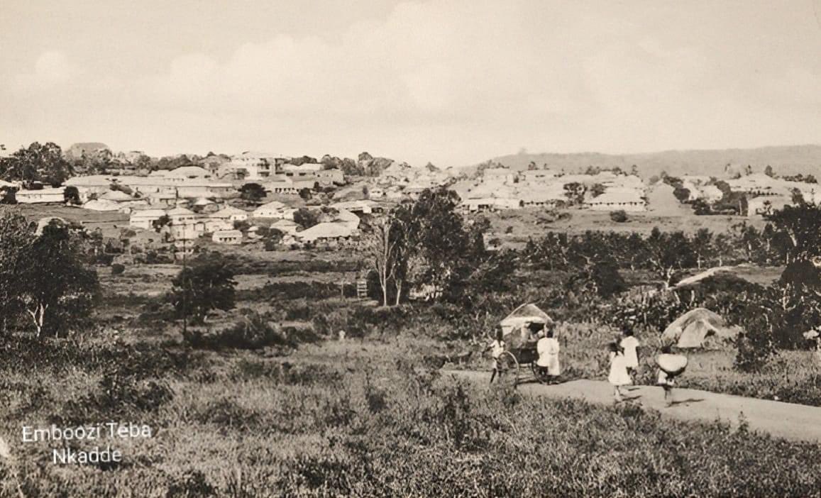 Ekibuga Kampala nga bwe kyaali mu 1905 👴🏿
