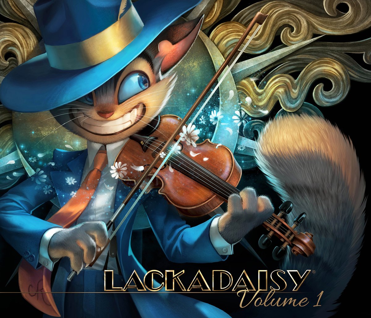 The Lackadaisy Volume 1 Hardcover book is now up for pre-order! a.co/d/f8Sfzyz