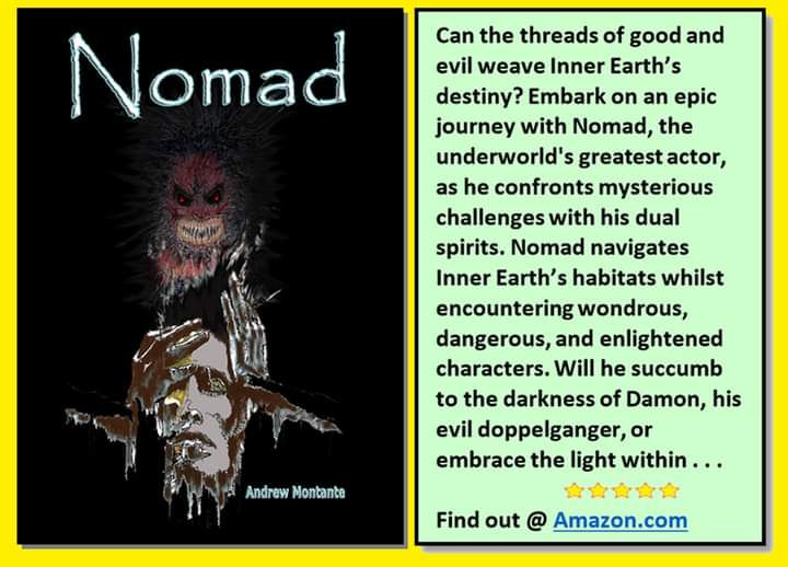 @RaelleLogan1 @LillianKLogan1 Read the great new Fantasy Novel Nomad. Thanks and please offer a review! Amazon.com/dp/B0CT942VBJ