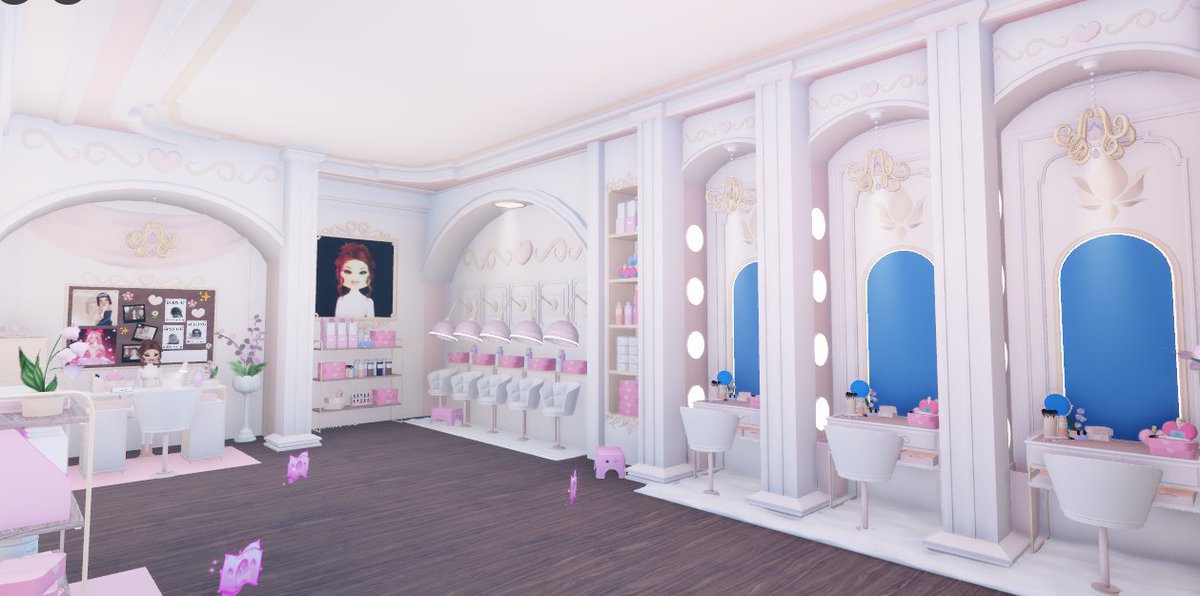 lana's salon for Dress to Impress by me (dont like shadowmap ) coming  next week!!! #RobloxDev #dresstoimpress