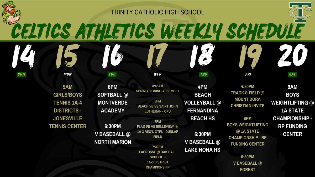 Trinity Catholic HS tweet media