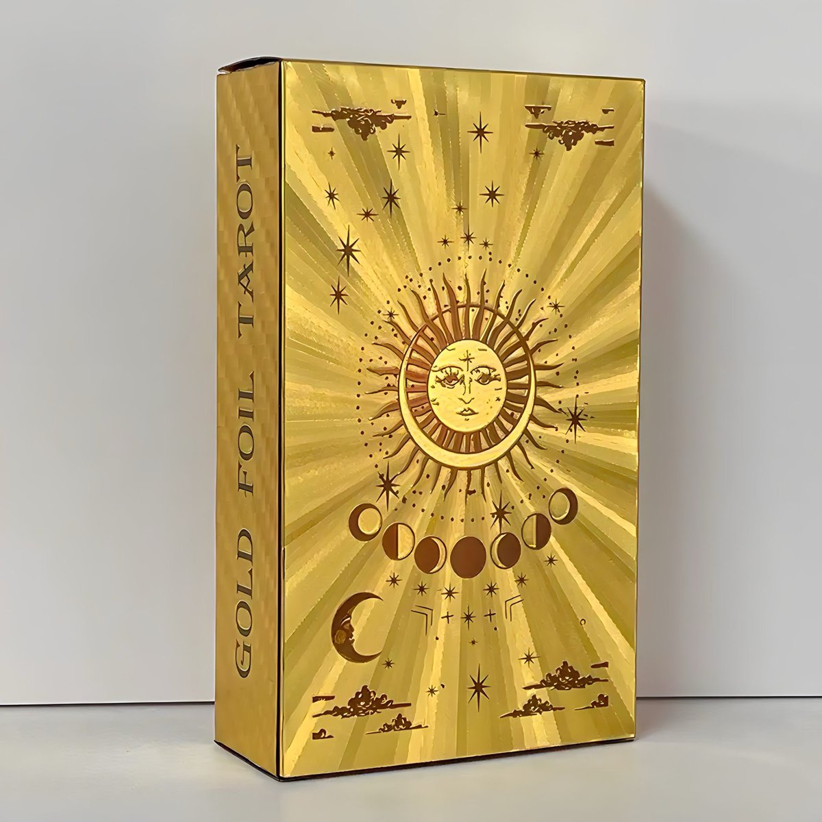 TarotAwakened's tweet photo. Tarot is *never* out of season. 

Check out our new premium Gold Foil decks available now with Free Shipping ✨

Click here 👉 https://t.co/IOjFFmwpa6 https://t.co/xzh8iaSmPF