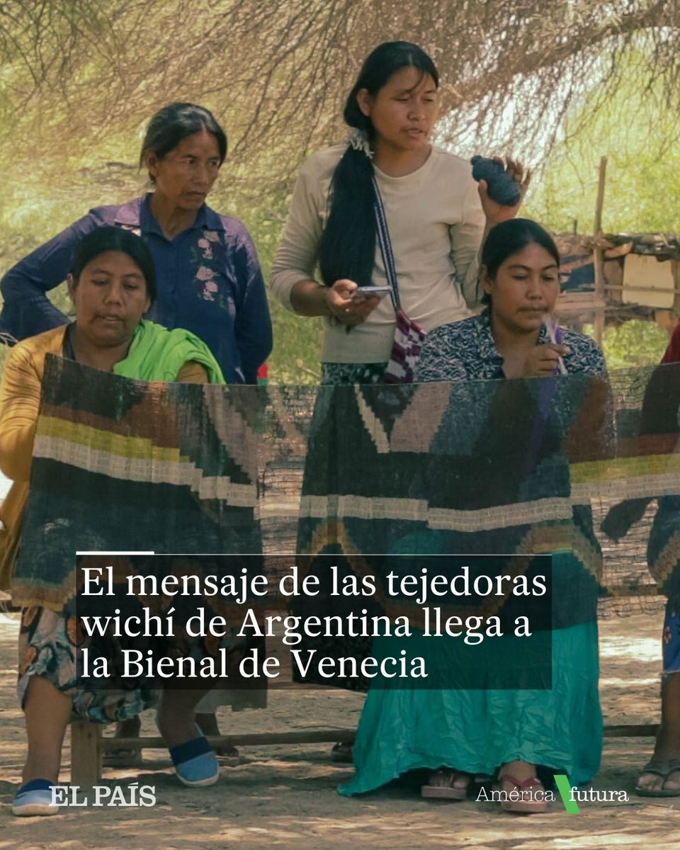 AmericaFutura's tweet photo. 🇦🇷🧶Claudia Alarcón y el colectivo Silät expondrán nueve paños tejidos que cuentan algunos de los mitos de su pueblo y desafían la construcción occidental del arte https://t.co/wbY5Q3aJht 

✒️@MGabyCisterna https://t.co/SWX1Ho1XgI