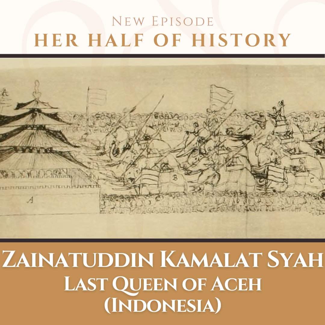 Four reigning queens in a row! That's almost unheard of. But that's what happened in the 17th century Aceh (now part of Indonesia).
#womenshistory #womeninhistory