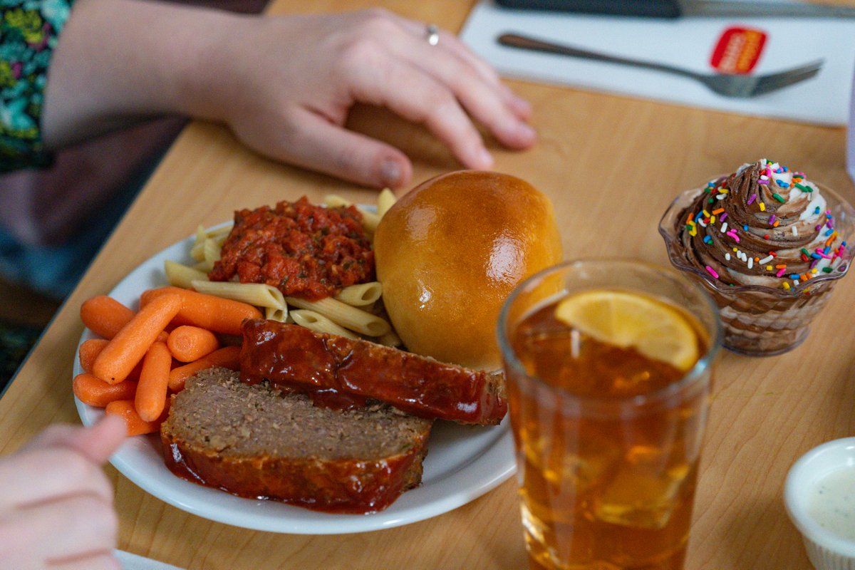 We'll sing the praises of Golden Corral's meatloaf any day. It's savory, satisfying, and scrumptious!