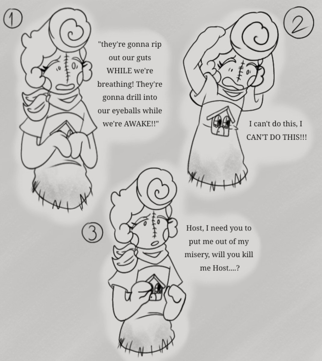 JasperLuvsStars's tweet photo. HelloPuppets!Wally Au :D
Just some doodles, 1st is just him being silly, 2nd is voice lines from the game!
#Hellopuppets #WelcomeHomeAu https://t.co/9f74CiOoOu