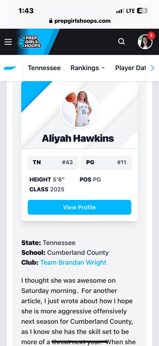 AliyahHawkins15's tweet photo. Fun first day! Went 2-0 @WPABruinsTipOff! Thanks for the write up
@CoachDycus! @PGHTennessee @KyleShipleyk @TBWexposure https://t.co/2bydfaCfVM