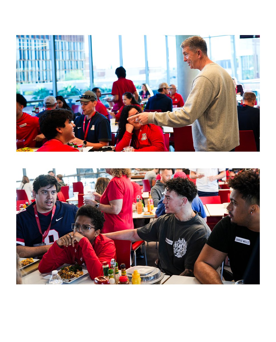 ArizonaFBall's tweet photo. Had a great morning getting to spend time with the faculty and staff of the @uarizona at this year's Breakfast and Ball! https://t.co/DCtxiI6Qxv