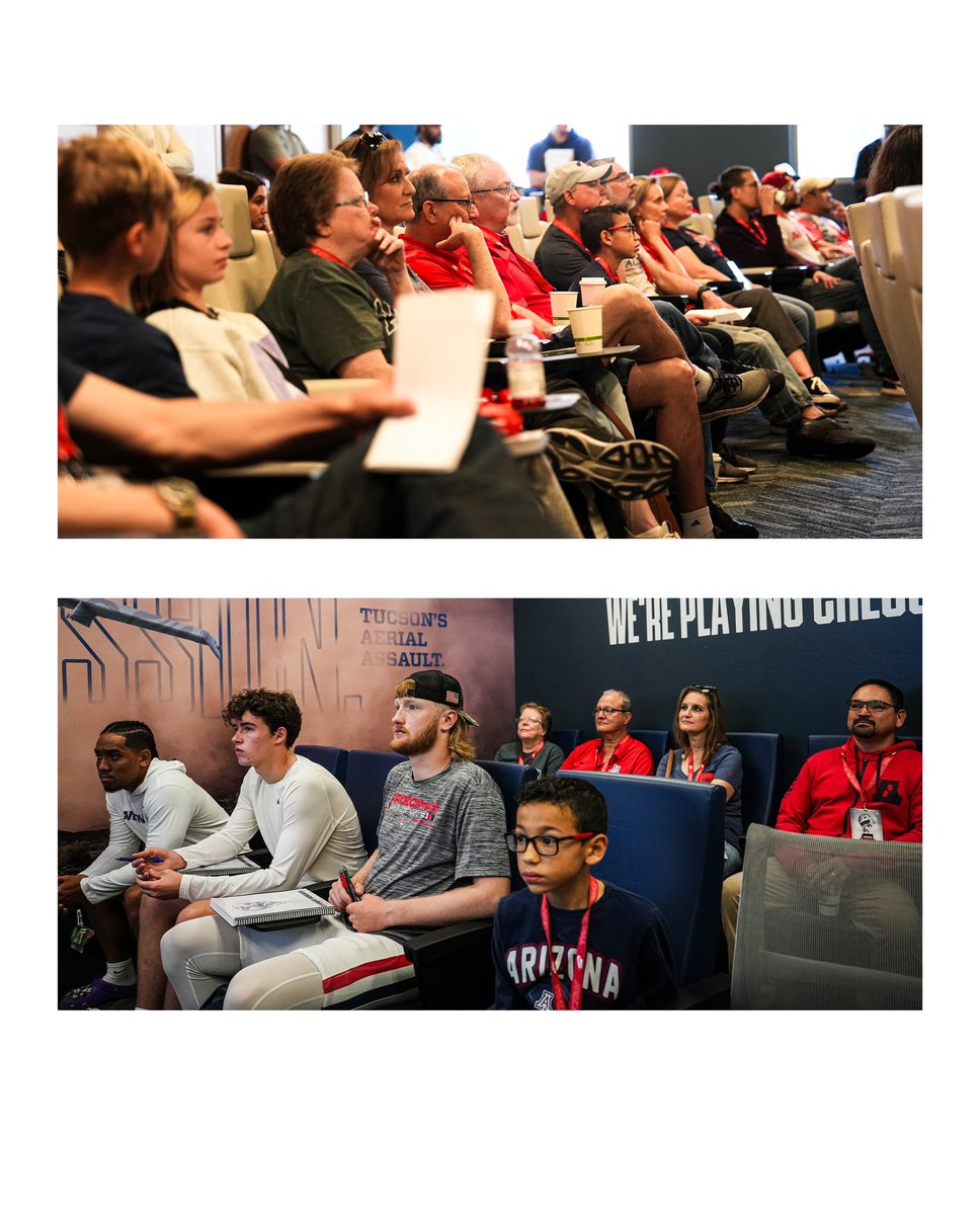 ArizonaFBall's tweet photo. Had a great morning getting to spend time with the faculty and staff of the @uarizona at this year's Breakfast and Ball! https://t.co/DCtxiI6Qxv