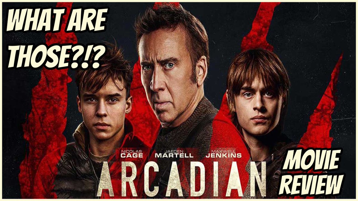 Are you guys seeing #Arcadian that hit theaters this weekend? Here's my spoiler free review of the movie 

youtu.be/goCRFwhf7AA

#nicolascage #jaedenmartell #maxwelljenkins #sadiesoverall #horror #movies #Cinema #film #aquietplace #monsters