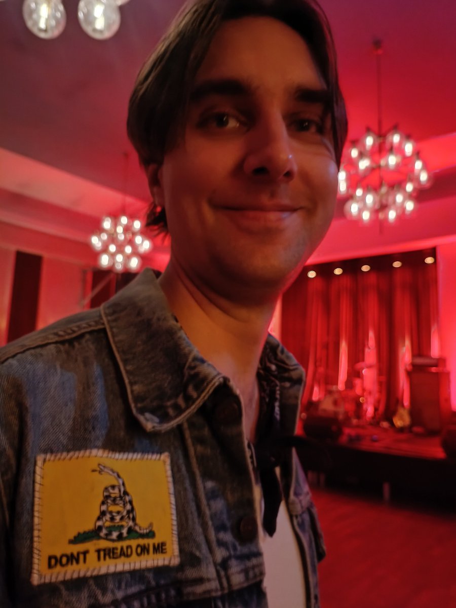 Release party, Tobias is happy!