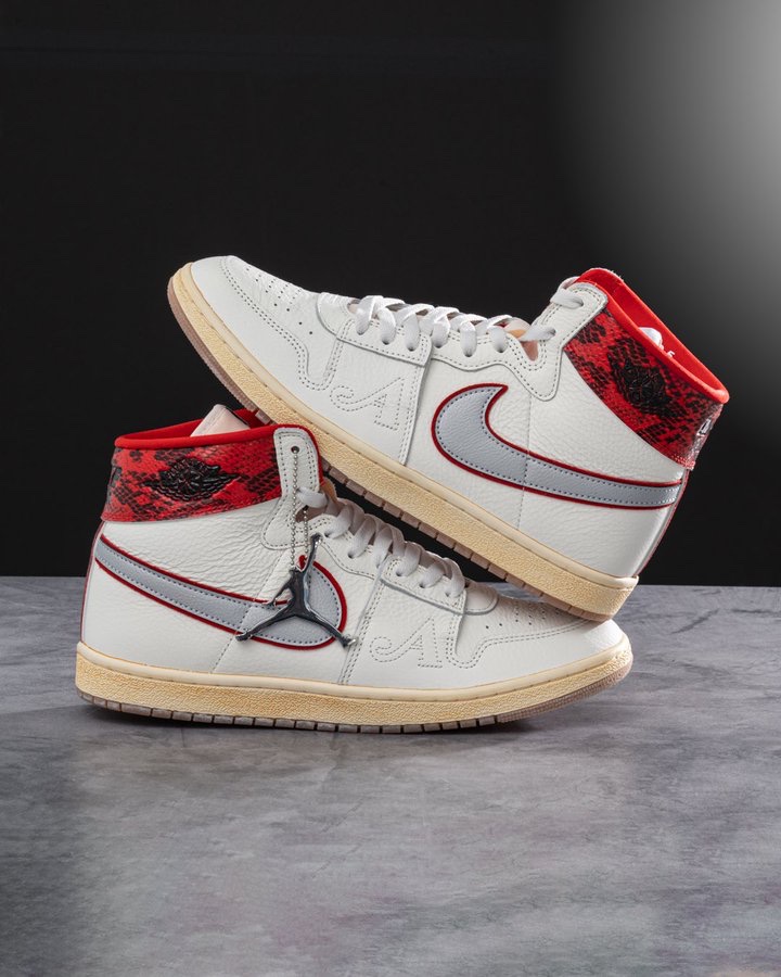 AD: Awake NY x Jordan Air Ship PE SP 'Sail/University Red' available here END sovrn.co/1om56da Slam Jam sovrn.co/1125yon