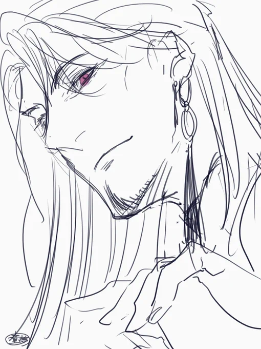 わし様落書き 