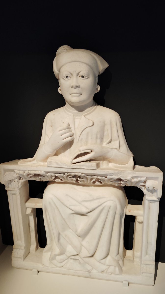 [Acharnement]

Je vais au <a href="/museecluny/">Musée de Cluny</a> et je tombe sur UNE statue qui fait les gros yeux.

Pas deux hein, UNE SEULE 😑

Le boulot du gars ? J'vous donne en mille : enseignant 😤
(évidemment)

Comme quoi, le prof bashing, ça date 😉