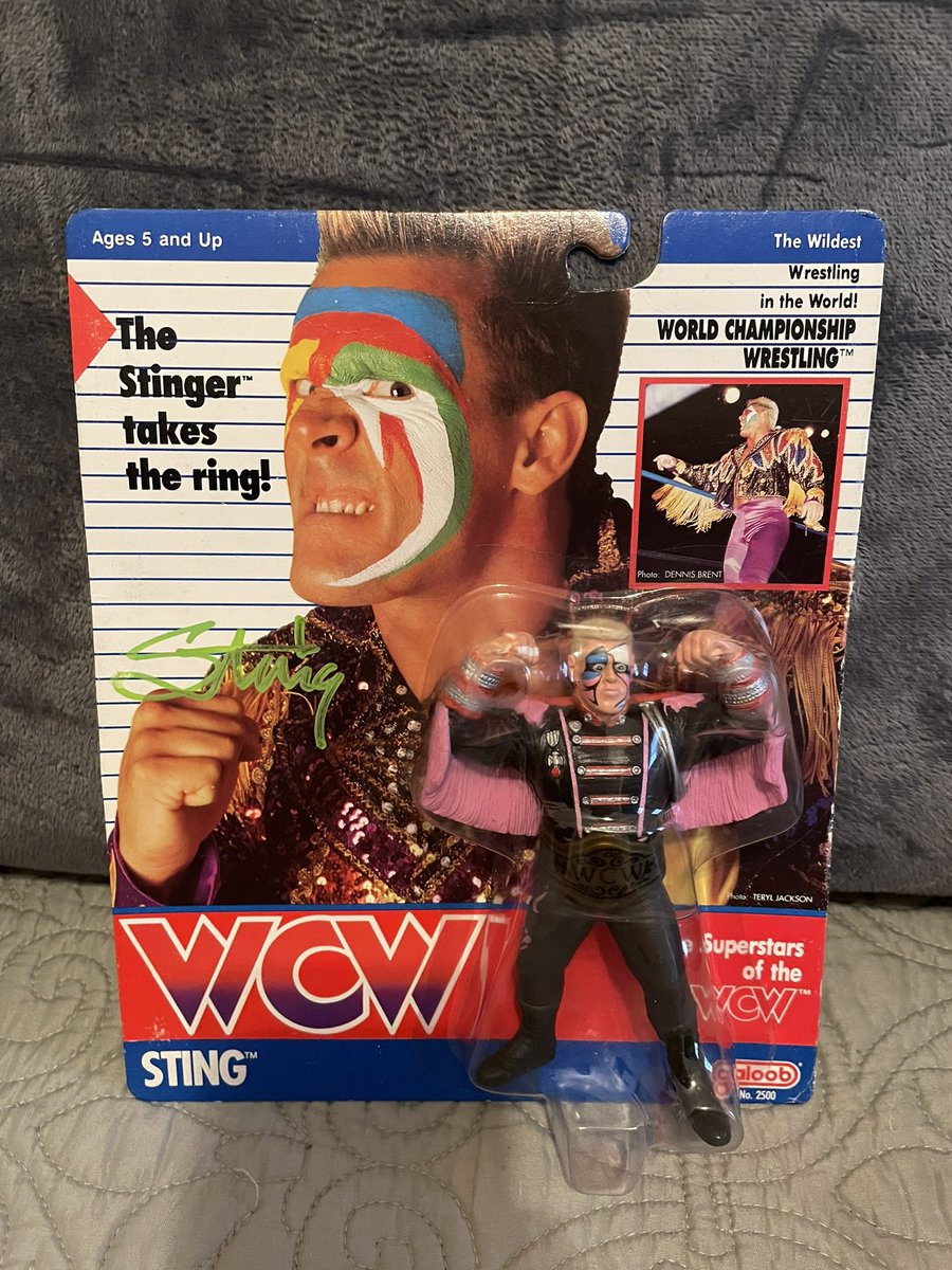 Axel_Foley13's tweet photo. Cannot praise @Highspots and @wrestlecon enough. Tremendous customer service and returned my items as safely as I sent to them. Great experience with @Sting Mail-Ins and because of it Iβll def be doing mail-ins in the future. #sting #wrestlecon #wcw #osftm #figlife #galoob https://t.co/KAvKH5GZO2