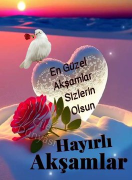 Güzel akşamlar tvitir ailem selam dua ile