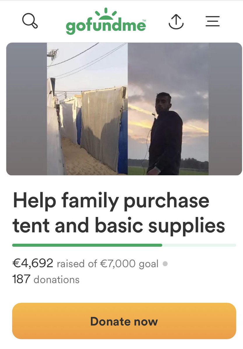 COULD WE GET THIS TO 5K??? deir al-balah in gaza is in a dire situation, the name may be familiar because this is where the aid convoys were targeted by the occupation. THIS AREA IS SHORT OF AID. THEY NEED TO COVER BASIC NECESSITIES gofund.me/811ebed7 ‼️