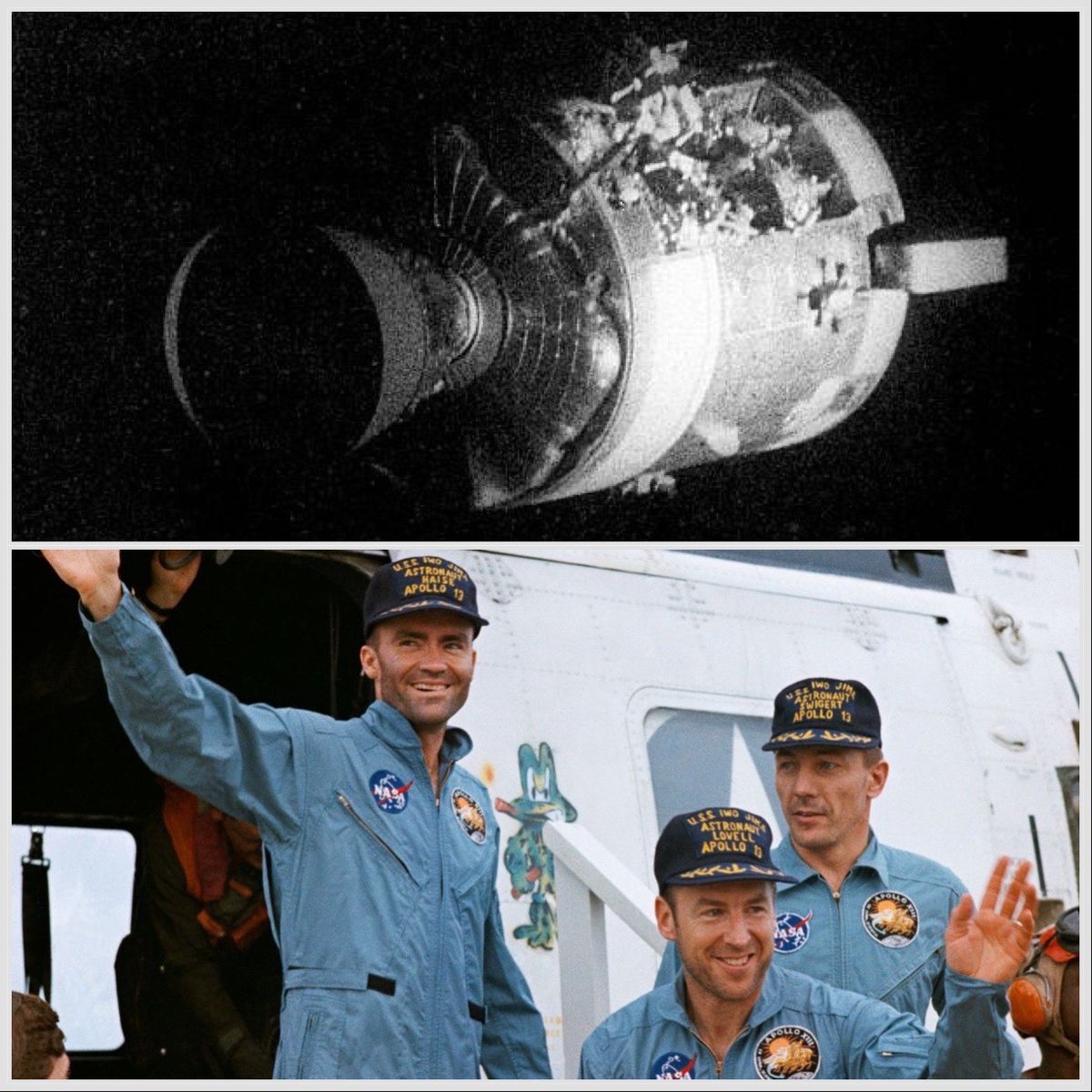 🌑🚀 #OnThisDay in history, we commemorate the incredible resolve and ingenuity displayed during the Apollo 13 mission—an event that gripped the world and showcased the boundless courage and brilliance of NASA engineers. 🛰️ On the night of April 13, 1970, an oxygen tank