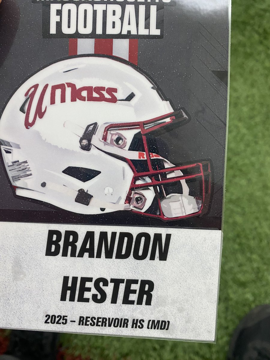 Had a great time At Umass! Can’t wait till come back