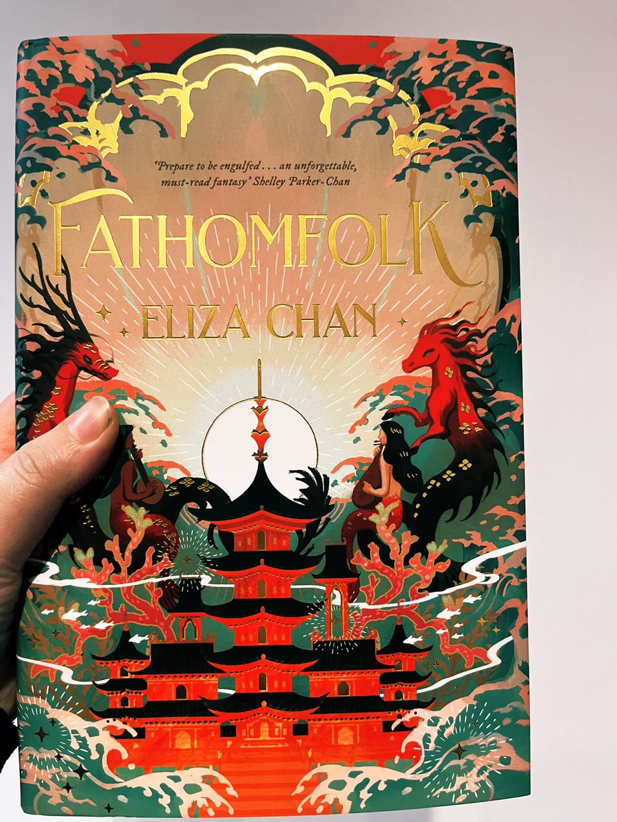 radley_zoe's tweet photo. #BookMail and book related items 😉…. I was led astray and um may have been tempted to get my hands on this stunning book #Fathomfolk by @elizachanwrites published by @orbitbooks and oh wow I cannot wait to dive in…. It also came with an art card and stamped 🤩 https://t.co/ubv8x3H1fK