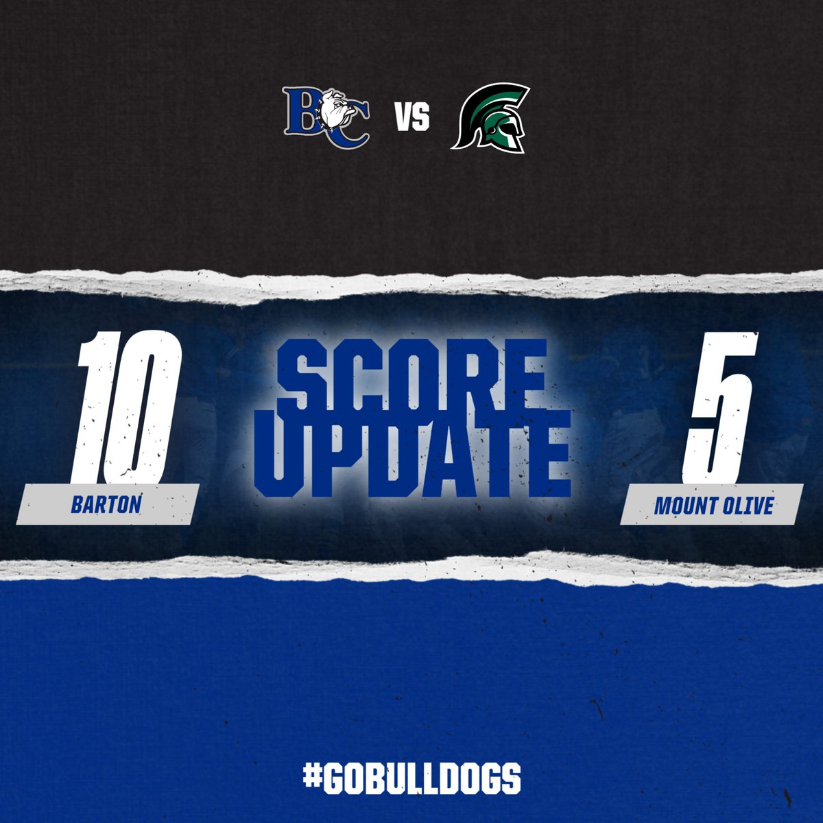 Barton continues to lead after six. #GoBulldogs