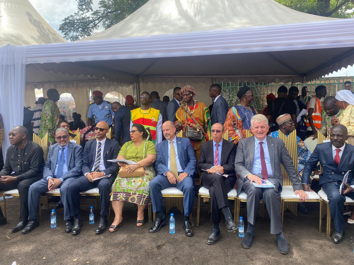 It was a great honour for me to be invited to #Foumban by Nabil Mforifoum Mbonjo Njoya, Sultan and King of the Bamoun, for the inauguration of the magnificent Museum of the Bamoun Kings: a unique place of memory, culture and transmission. A tree cannot grow without deep roots.