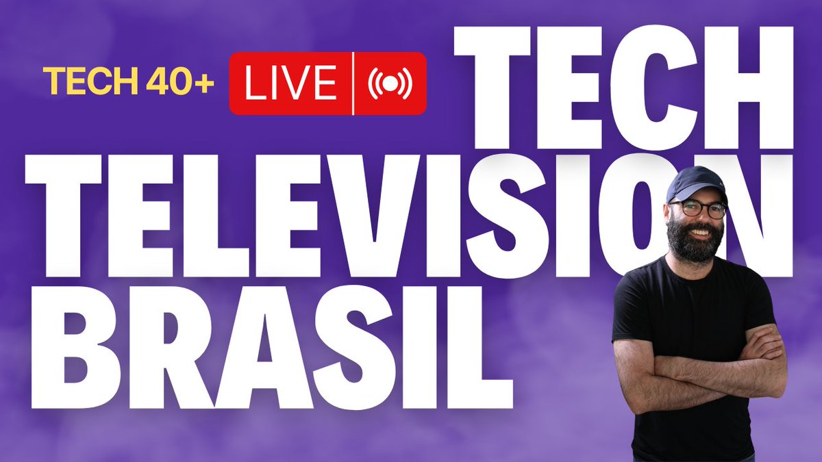 Maratone os episódios do Podcast Tech 40+ 24 horas por dia - Tech Television Brasil (em teste) - YouTube youtube.com/watch?v=tP7C_n…