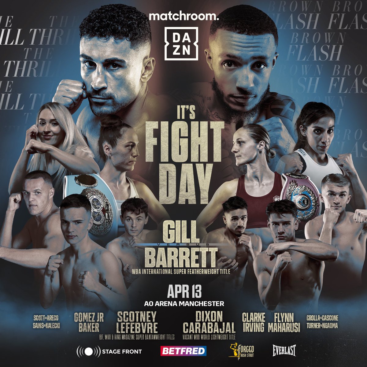 #GillBarret Fight Night Thread 🧵 

#ScotneyLefebvre #DixonCarabajal