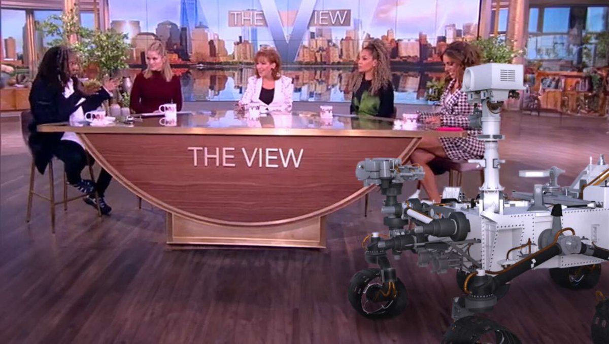 NASA Sends Rover To Search For Intelligent Life On ‘The View’ buff.ly/4avAgno