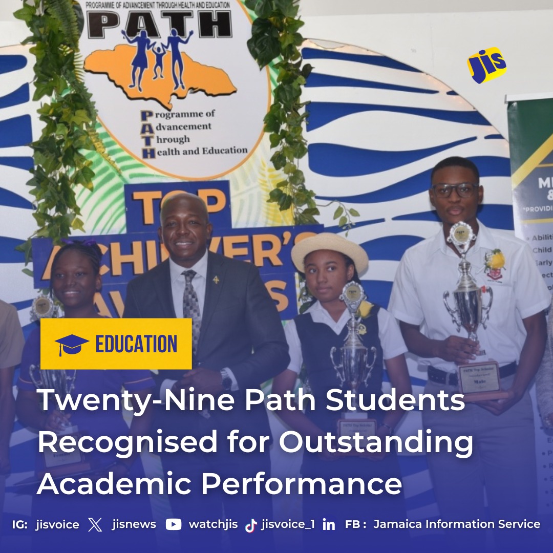 Twenty-nine Programme of Advancement through Health and Education (PATH) beneficiaries have been commended for their outstanding academic performance. The top-female and male students were selected from the seven education regions, based on the results of their 2023 Primary Exit…
