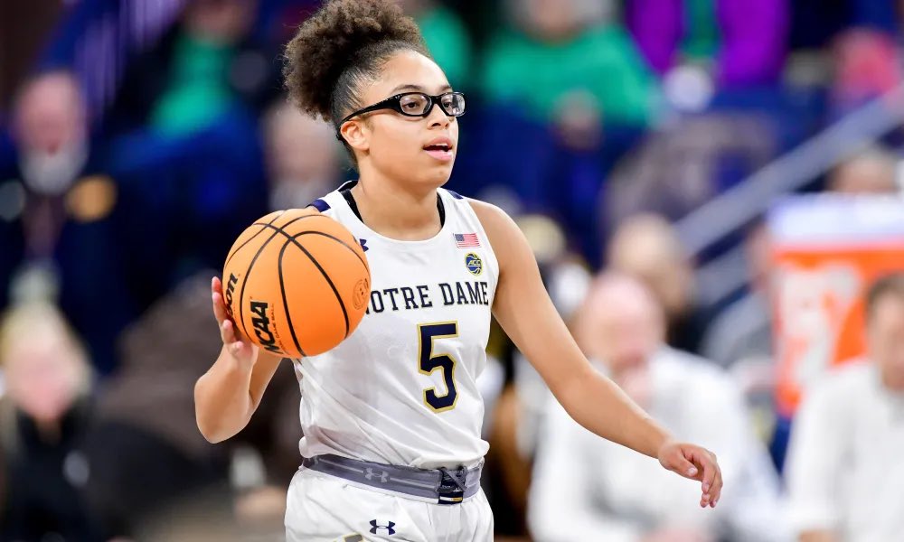 Notre Dame is going to be a team to watch next season: Hannah Hidalgo (22.6pts/6.2rbs/5.5ast) Sonia Citron (17.3pts/5.5rbs) Maddy Westbeld (14.4pts/8.7rbs) Olivia Miles (14.3pts/7.3rbs/6.9ast -2022-23) Kylee Watson (6.2pts/5.0rbs) Cassandre Prosper (5.8pts in 27 collegiate…