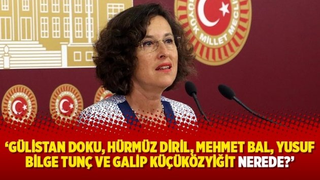 Milletvekili Filiz Kerestecioğlu’nun gündeme taşıdığı zorla kaybedilen insanlardan Galip Küçüközyiğit cezaevinde ortaya çıkmıştı. Ancak diğer isimlerdem hâlâ bir haberyok. @FilizKer AdaletOlmazsa