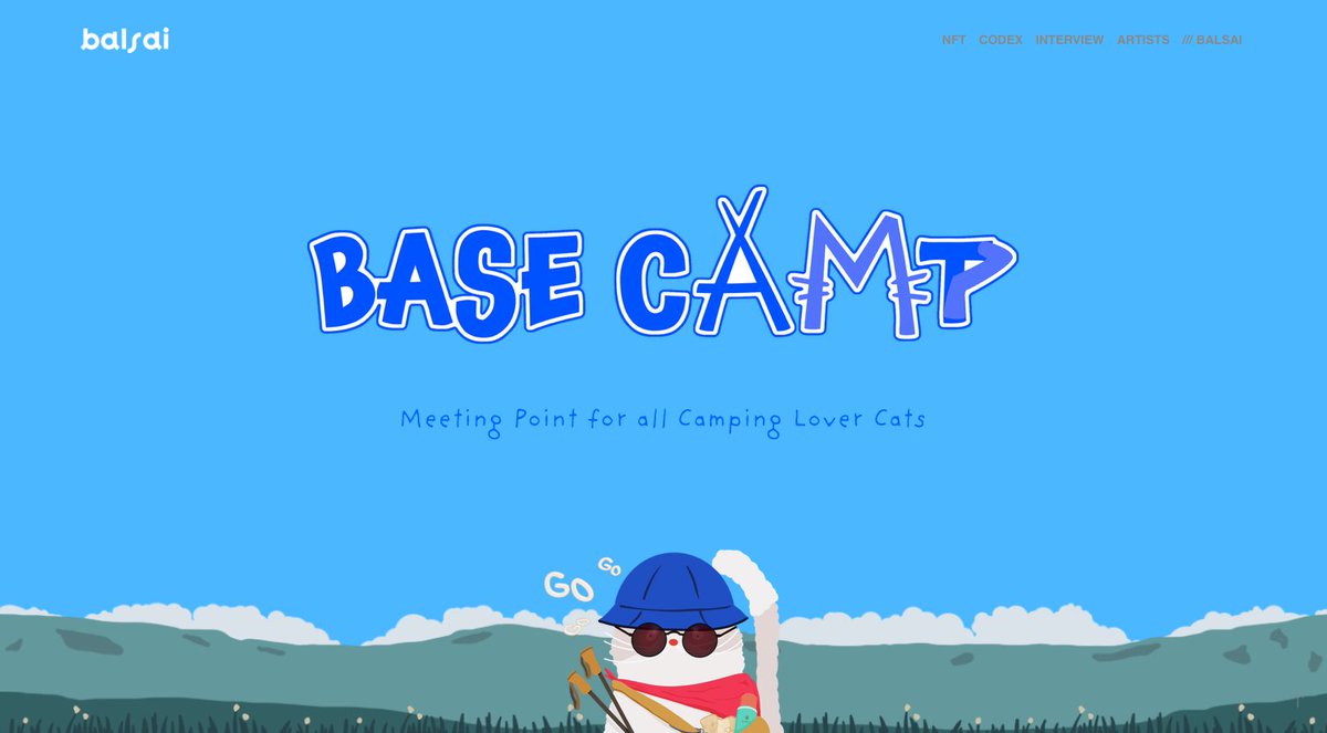 Basecamp - Camping Cat tweet media